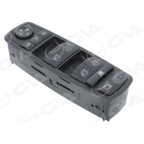 Resim GVA Mtxdpn Cam Acma Salteri On Sol Siyah. Ayna Katlamali Mercedes X164 W251 