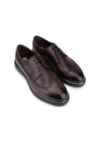 Resim Tamer Tanca Erkek Hakiki Deri Kahverengi Klasik Ayakkabı 1157 50-01 Erk Ayk Sk25-26 Kahve Dr Kahverengi 