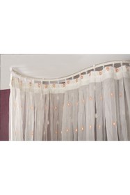 Resim GÖRGÜN 11 Metre Esnek Oryantal Kıvrılıp Bükülen Perde Rayı Korniş 