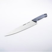 Resim Pirge Pirge Gastro Şef Bıçağı Dişli 25 Cm Gri 