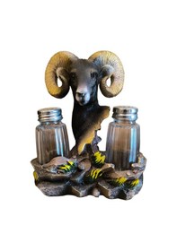 Resim Dekoratif Tuzluk Koç Figürü 