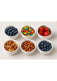 Resim Rgs Çini 6'lı 12 Cm Porselen Joker Kase Çorba Kahvaltılık Çerezli 