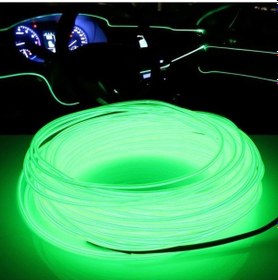 Resim Araç İçi Neon Aydınlatma Yeşil 3 Metre 