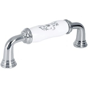 Resim Porcellana Perla Porselen Kulp Dolap-çekmece-mutfak-çocuk Odası -safir(9,6cm )96mm-stk5223 