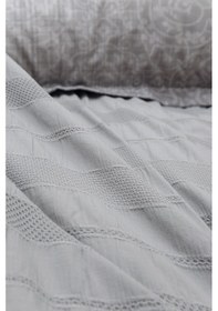 Resim River Strom Çift Kişilik Pike Seti A. Kahverengi - Gri - Pembe 