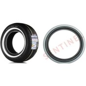 Resim Lastik Yanağı 16 Jant Siyah Beyaz 4Adet 