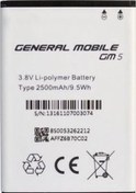 Resim General Mobile Gm5 / Gm5D Batarya Pil 
