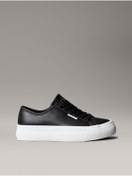Resim Calvin Klein Leather Comfort Platform Trainers 