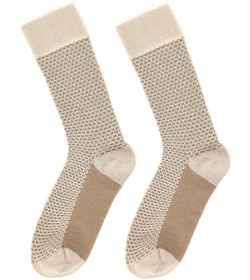 Resim Men's Beige Long Socks 
