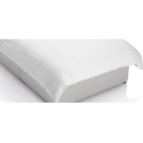 Resim Yorgan Astarı(Şilte) Fermuarlı Çift Kişilik 200x240 Cm Beyaz 