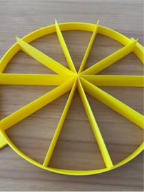 Resim PatatesBaskı Pasta Dilimleyici (10 Dilim) 