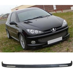 Resim Peugeot 206 Lgn Tip V2 Ön Lip Mat Siyah 