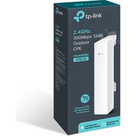 Resim SHC4200 Tp-Link CPE220, 300MBPS, 2.4ghz Wifi, 12DBI Anten, 13KM Menzil, Noktadan Noktaya, Dış Mekan, Access 