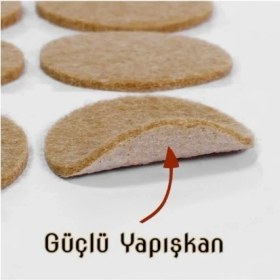 Resim Leon Yapışkanlı Keçe Yuvarlak 20 mm 