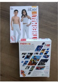 Resim Jiber Kids Termal Ünisex Alt Içlik Çocuk Ekru 