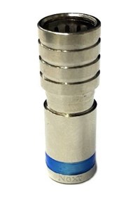 Resim Next Rg6 Sıkmalı F Konnektör Yaylı Sarı Renk 5 Adet 