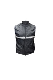 Resim Forte Gt Yelek Rüzgarlık Reflektörlü Yazlık Su Geçirmez - M Beden Siyah 