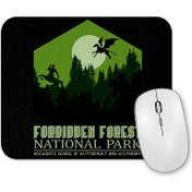 Resim Baskı Dükkanı Harry Potter Forbidden Forest National Park Mouse Pad 