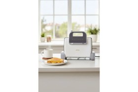 Resim Allians Krem Gold Tost Makinesi 1360H, Şık ve Pratik Lezzetler Için Ideal 