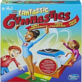 Resim Hasbro Fantastik Jimnastik Atlayış Yarışması E2263 
