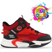 Resim Cool London Unisex Ortopedik Çocuk Basketbol Ayakkabısı Kırmızı 