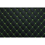 Resim Berryka Baklava Desen Yat Gemi Oto Döşemelik Kapitone Suni Deri Kumaş 140cm En 