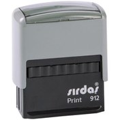 Resim Sırdaş Standart Kaşe Otomatik 19x51 Kırmızı Keçeli 912 