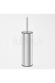 Resim REYKA HİJYEN 2'li Banyo Seti 3 Litre Çöp Kovası Wc Fırça Paslanmaz 