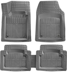 Resim Audi A3 Havuzlu Universal Paspas Krom Gri Renk 