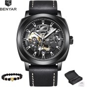 Resim 2xudc 05 Relogio Masculino Benyar 5121 Iş Otomatik Mekanik Saat Erkek (Yurt Dışından) 