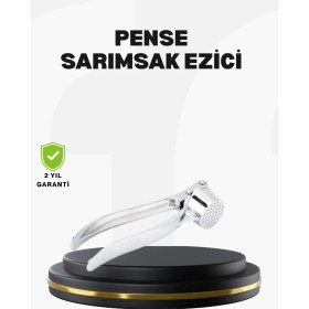Resim Mossem Profesyonel Sarımsak Ezici Sağlam Yapı ve Rahat Kavrama 