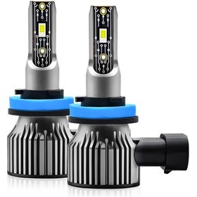 Resim Suofeng H8/h9/h11 Led Far Ampulü 12000lm 6500k Ultra Parlak Ip68 Su Geçirmez 2'li Paket 