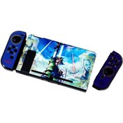 Resim Jzcat Nintendo Switch Bölünmüş Kılıf Oyun Teması Renkli Kılıf Sert Kılıf-a116 