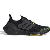 Resim adidas Siyah - Sarı Erkek Koşu Ayakkabısı GX5915 ULTRABOOST 22 adidas