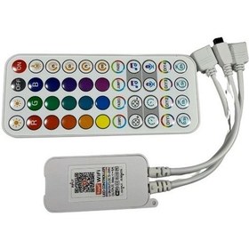 Resim Doraled Tuya Destekli Wifi Kontrollü RGB Şerit Led Kontrol Cihazı 5-24V 