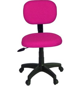 Resim Türksit Eko Kolçaksiz Koltuk Plastik Ayak Pembe 