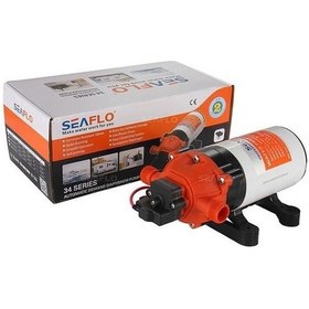 Resim Seaflo Sfdp2-016-100-34 Karavan, Tekne Hidroforu 24 Volt 6 Lt/dak 100 Psi 6.8 Bar 