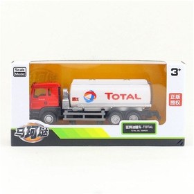 Resim 1:64 Alaşım Oyuncak Kamyon Modeli Man-total Tanker,, İnşaat Kamyonu, Mikser Kamyonu, İtfaiye Kamyonu, Konteyner Kamyonu Çok Renkli 
