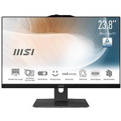 Resim MSI MODERN AM242P 12M-1821XTR 23.8 FHD 16:9 (1920X1080) I7-1255U 16GB DDR4 1000GB SSD FDOS SIYAH AIO PC 