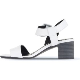 Resim Bueno Shoes Beyaz Deri Kadın Topuklu Sandalet 01WA2805 01WA2805 