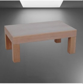 Resim Orta Sehpa KÜT Model Ahşap Kayın Ayak Mdf HAM Tabla Kutu içinde sevk El Yapım 