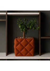 Resim Puffo Saksı Modern Ve Dekoratif Saksı 