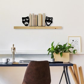 Resim KT-035 Dekoratif Metal Kitap Tutucu | ByLamp 