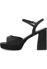 Resim Beety 25BY130.1008-1 Kadın Platform Ayakkabı Siyah 