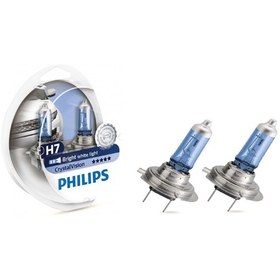 Resim 12V H7 55W Far Ampulu Mavi Park Ampulu Icerir 504629406 