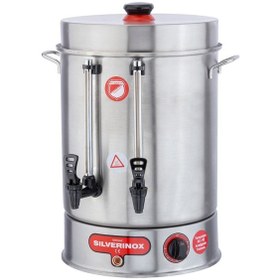 Resim Işıkgaz Silverinox 250 Bardak Standart Çay Makinesi 23 Lt Çay Pot 