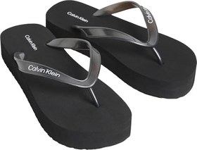 Resim CALVIN KLEIN CALVIN KLEIN Kadın Parmak Arası Siyah Terlik HW0HW03120 0GJ 