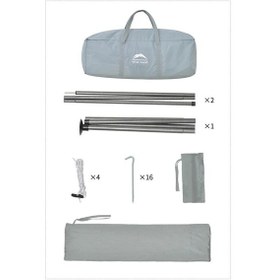 Resim Wildland Mini Tipi Çadır Çok Renkli 