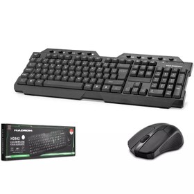 Resim KABLOSUZ KLAVYE Q MOUSE SETİ HADRON HD-842 
