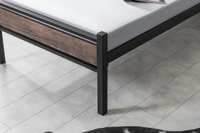 Resim EVGER METAL KARYOLA, K30, SİYAH, 90X190 